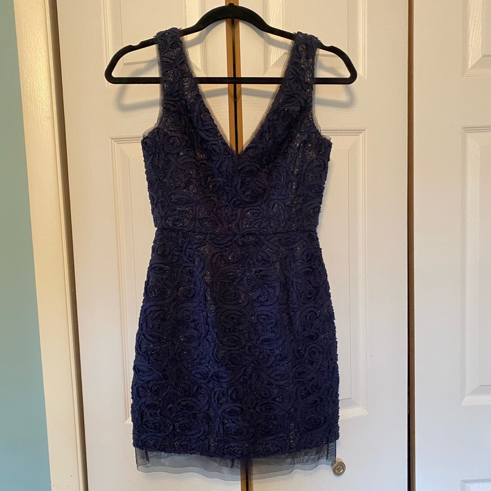 BCBG MaxAzria Navy Dress